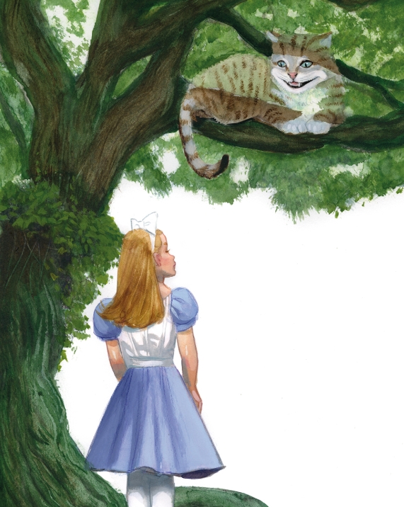 Ilustración de ALICIA EN EL PAÍS DE LAS MARAVILLAS