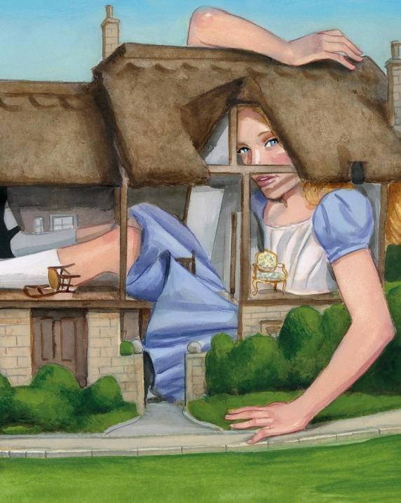 Ilustración de ALICIA EN EL PAÍS DE LAS MARAVILLAS