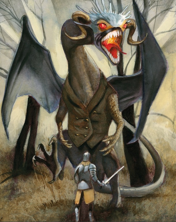 Ilustración de ALICIA A TRAVÉS DEL ESPEJO