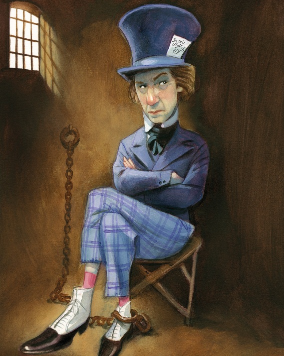 Ilustración de ALICIA A TRAVÉS DEL ESPEJO