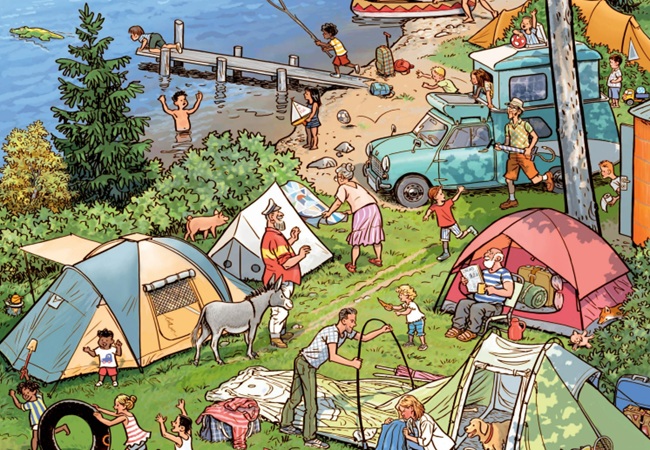 Ilustración de ¡De vacaciones!