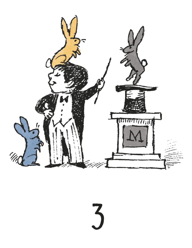 Ilustración de DIEZ CONEJITOS