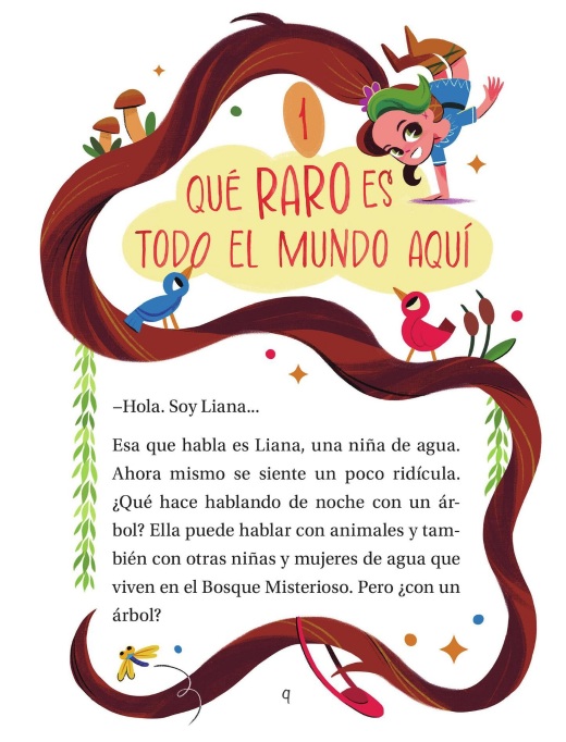 Ilustración de LIANA. La danza de la alegría