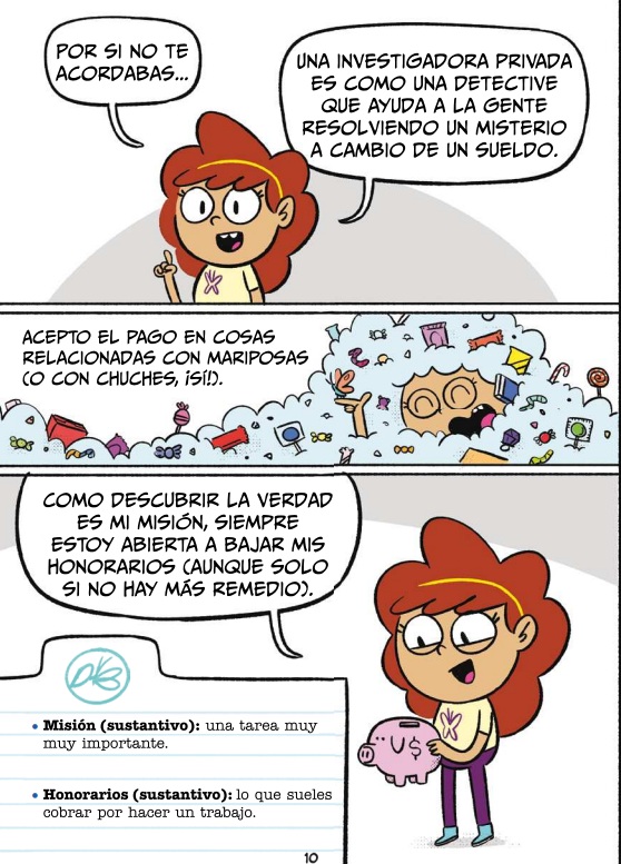 Ilustración de DETECTIVE BUTTERFLY