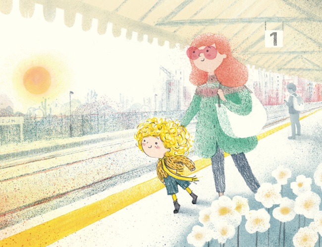 Ilustración de La NIÑA LEONA