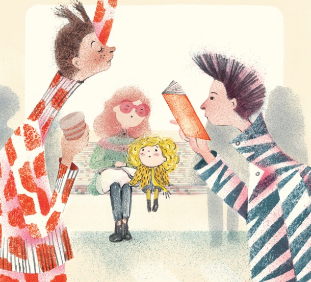Ilustración de La NIÑA LEONA