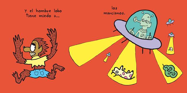 Ilustración de Los MONSTRUOS también tienen MIEDO