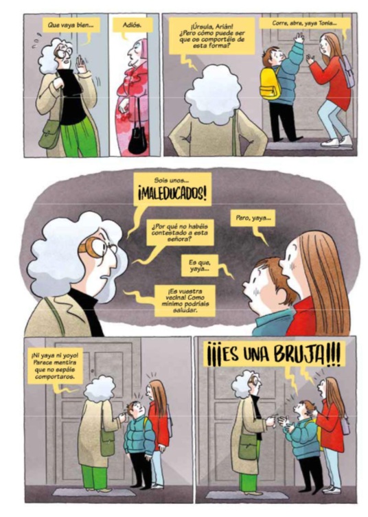 Ilustración de ¿ES UNA BRUJA?