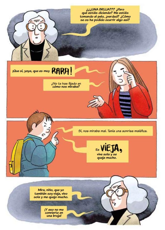 Ilustración de ¿ES UNA BRUJA?