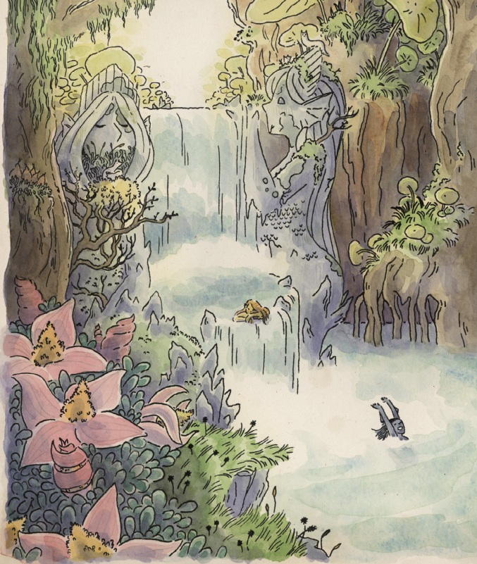 Ilustración de El libro de Ayla