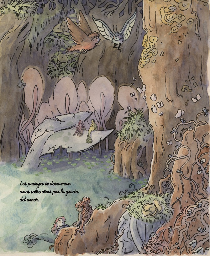 Ilustración de El libro de Ayla