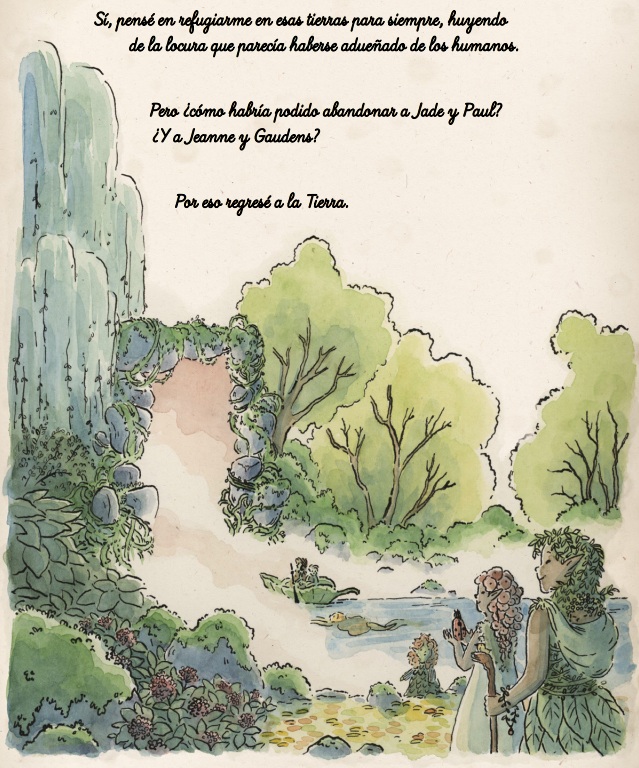 Ilustración de El libro de Ayla