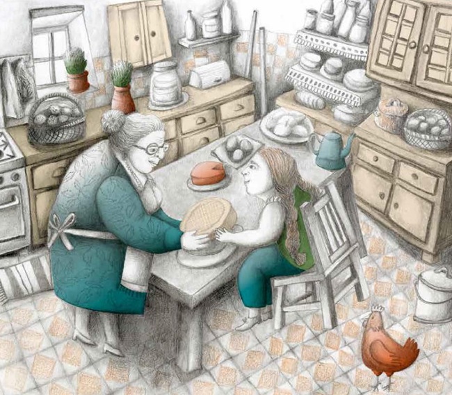 Ilustración de Las manos de mi abuela