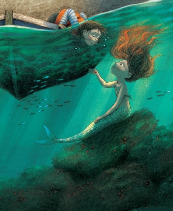 Ilustración de LA LUNA DE LAS SIRENAS