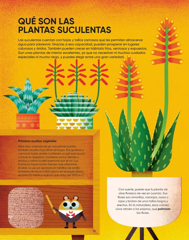 Ilustración de UNA JUNGLA EN TU SALÓN