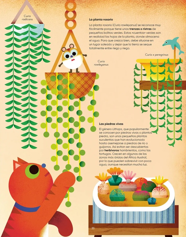 Ilustración de UNA JUNGLA EN TU SALÓN