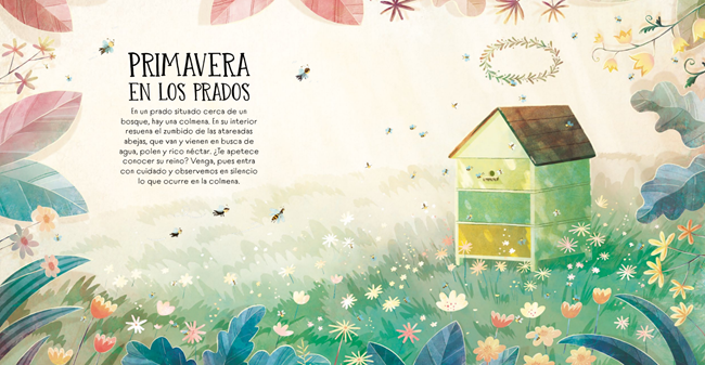 Ilustración de Diario de una abeja