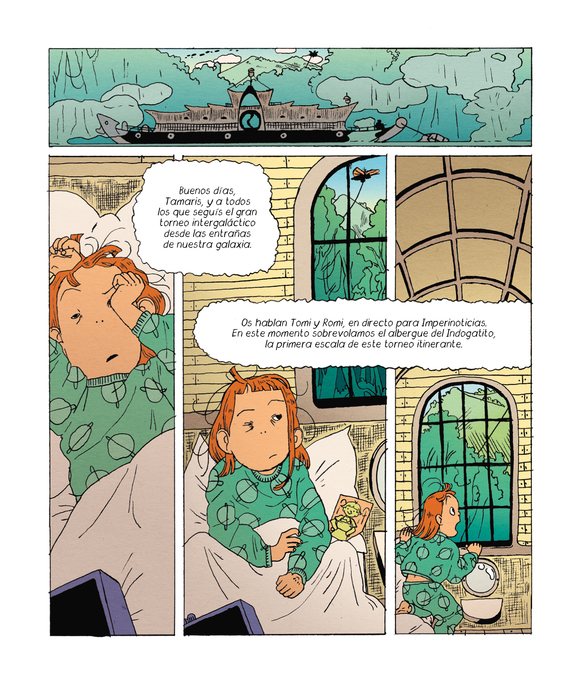 Ilustración de Magda, cocinera intergaláctica 2