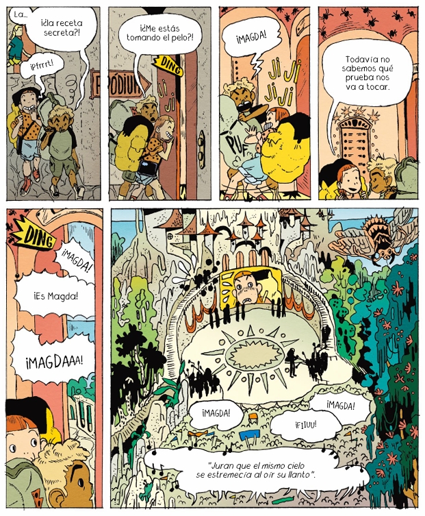 Ilustración de Magda, cocinera intergaláctica 2