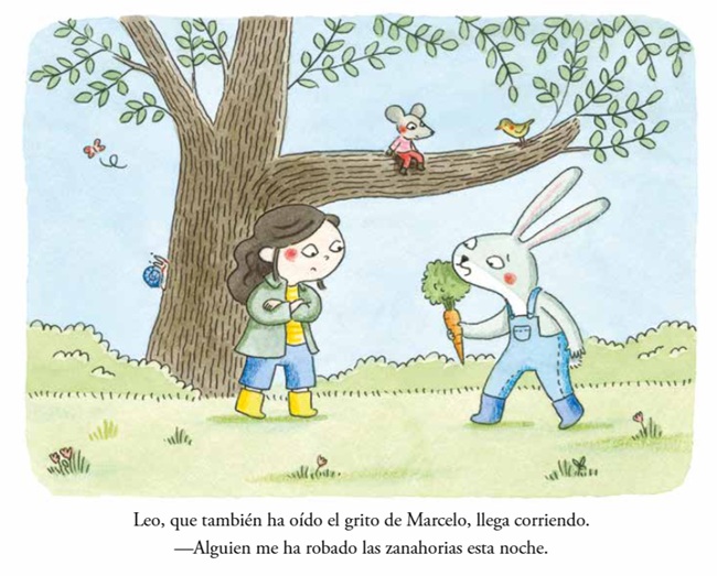 Ilustración de Lucía y compañía