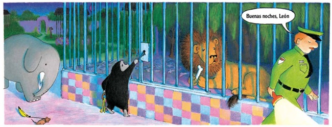 Ilustración de Buenas noches, Gorila