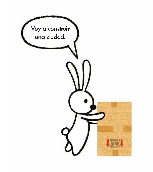 Ilustración de NO ES UNA CAJA ES UNA CIUDAD