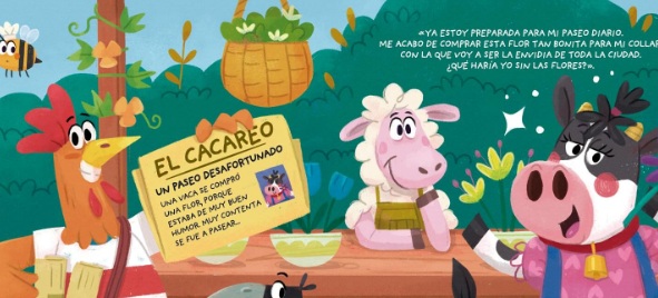 Ilustración de Avelina, ¡qué berrinche!