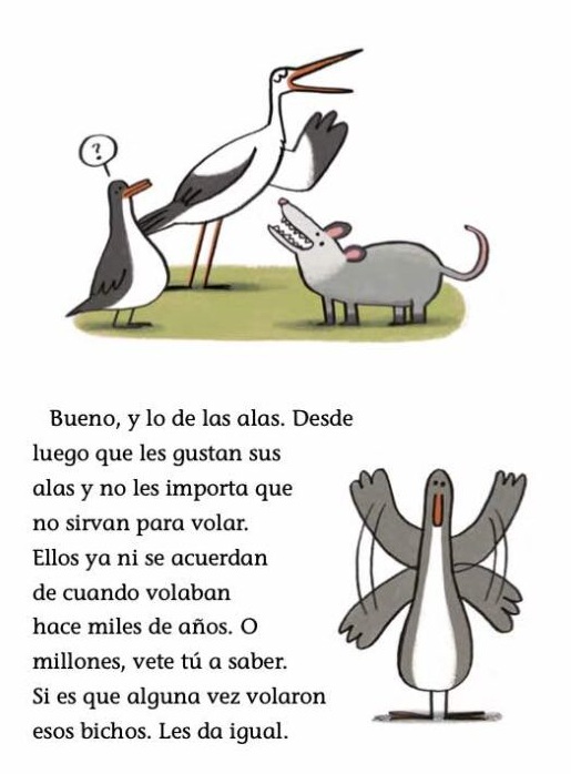 Ilustración de EL PINGÜINO QUE VOLÓ