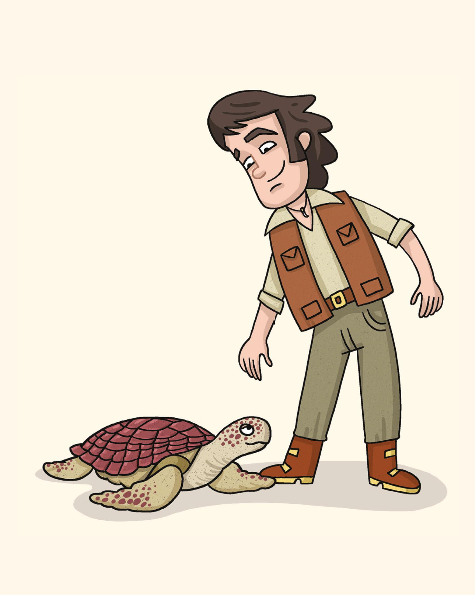 Ilustración de Félix y los guardianes de la Fauna Ibérica