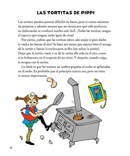 Ilustración de EL LIBRO DE COCINA DE PIPPI CALZASLARGAS