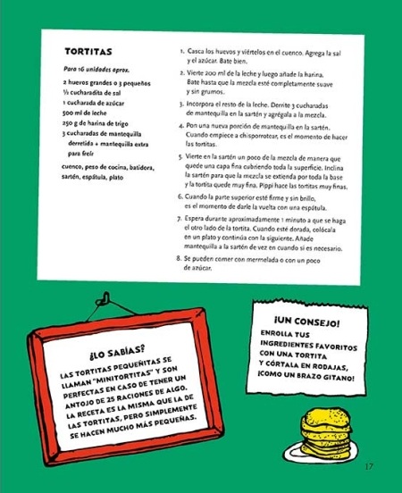 Ilustración de EL LIBRO DE COCINA DE PIPPI CALZASLARGAS