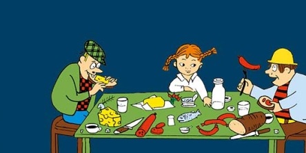 Ilustración de EL LIBRO DE COCINA DE PIPPI CALZASLARGAS