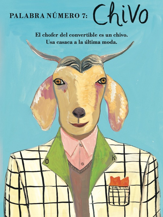 Ilustración de 13 palabras