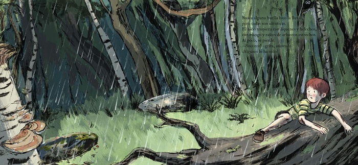 Ilustración de La llamada del Bosque