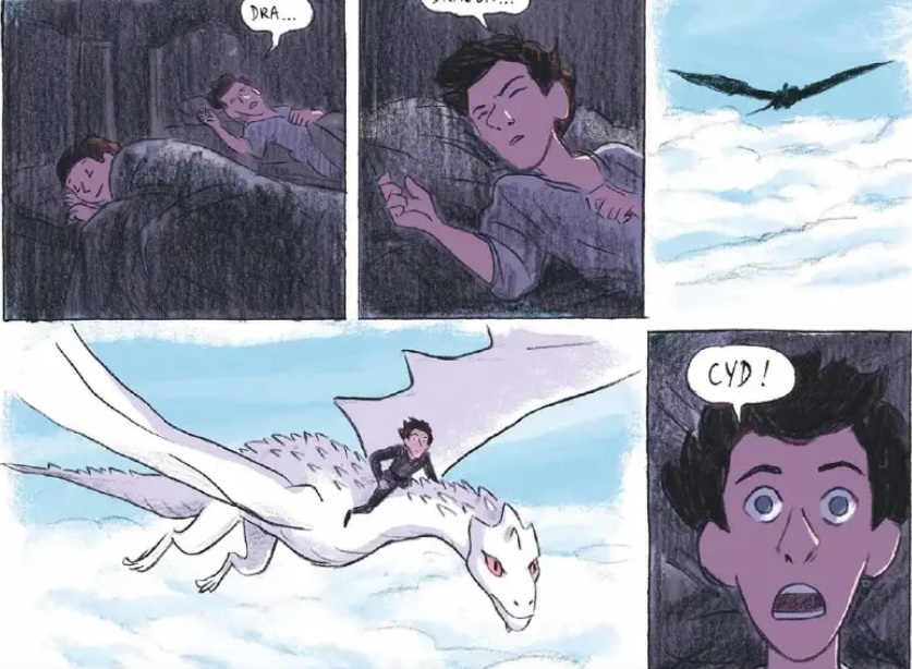 Ilustración de Los dragones de Nalsara
