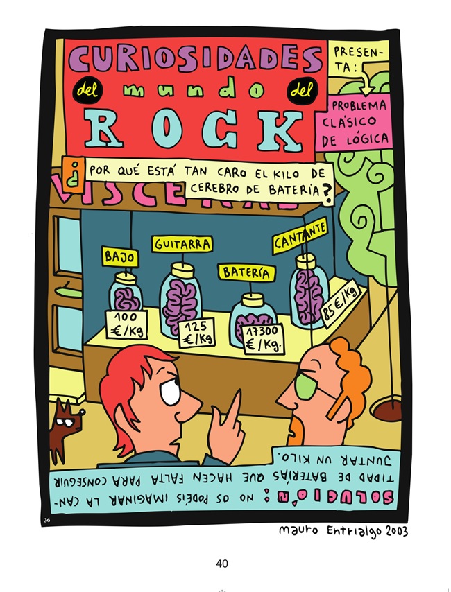 Ilustración de Curiosidades del mundo del rock