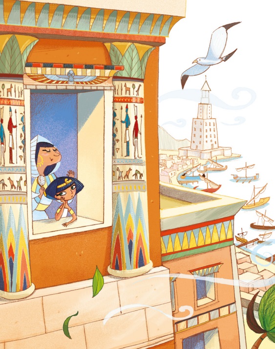 Ilustración de Cleopatra