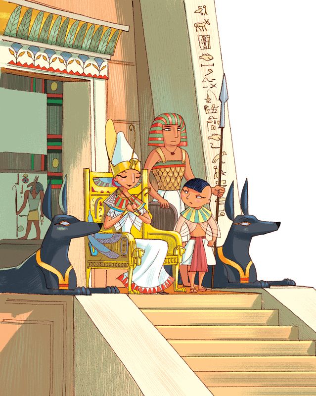 Ilustración de Cleopatra