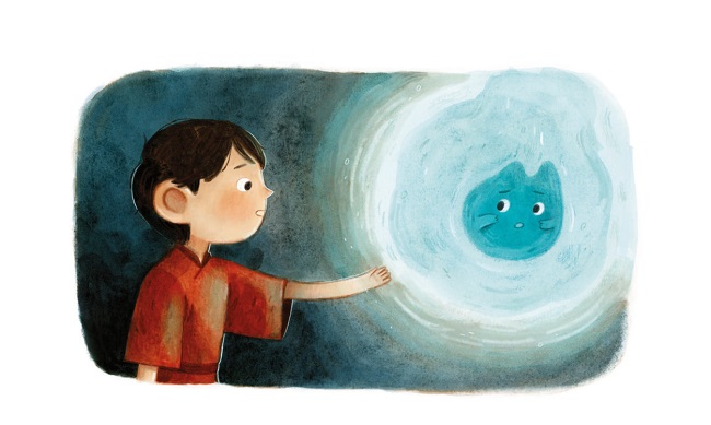 Ilustración de NING Y LOS ESPÍRITUS DE LA NOCHE