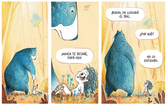 Ilustración de Elma, una vida de osa