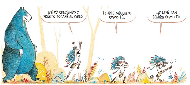 Ilustración de Elma, una vida de osa