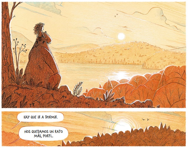 Ilustración de Elma, una vida de osa
