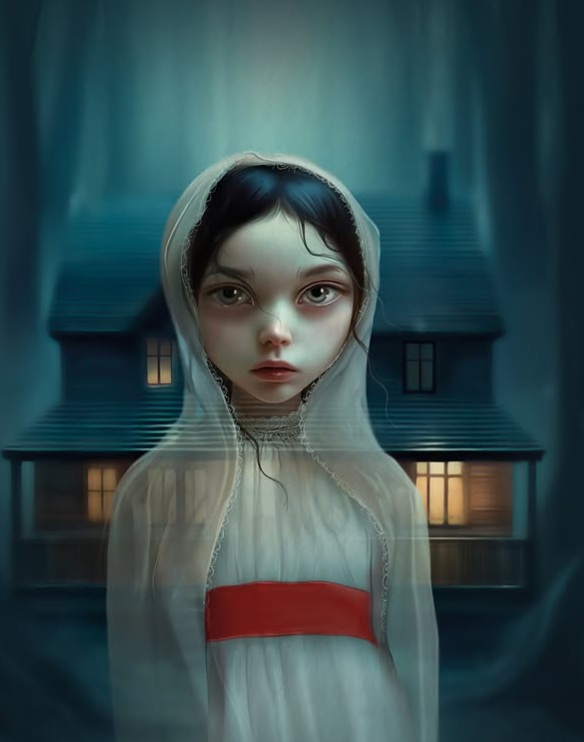 Ilustración de 13 de fantasmas