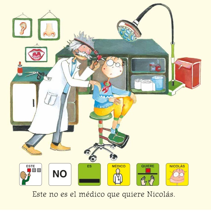 Ilustración de NICOLÁS VA AL MÉDICO