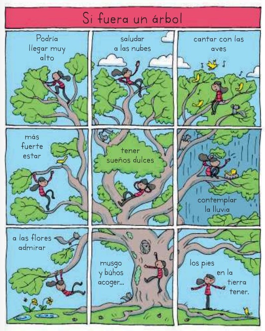 Ilustración de Poesía en cómic