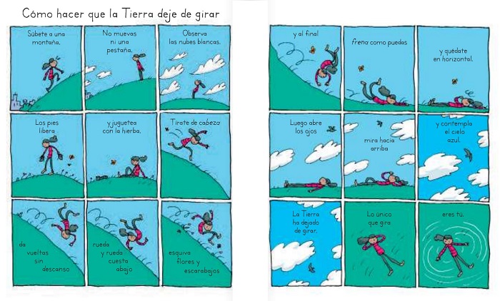 Ilustración de Poesía en cómic