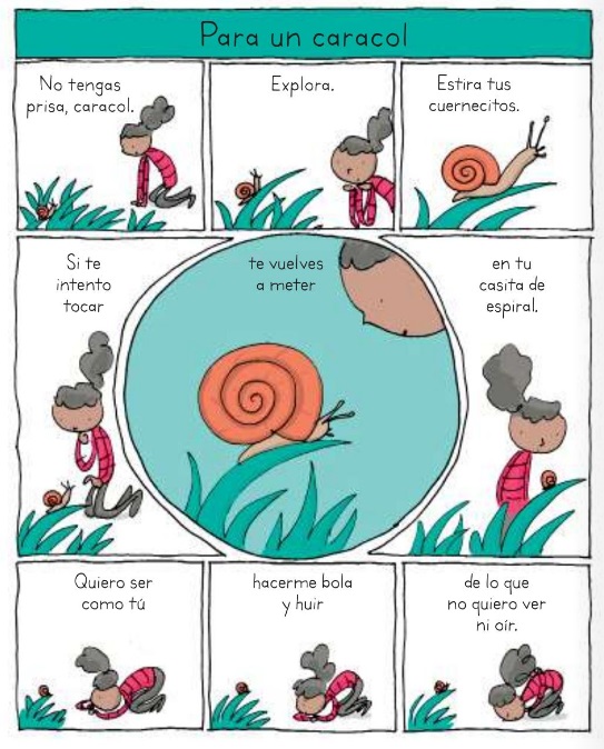 Ilustración de Poesía en cómic