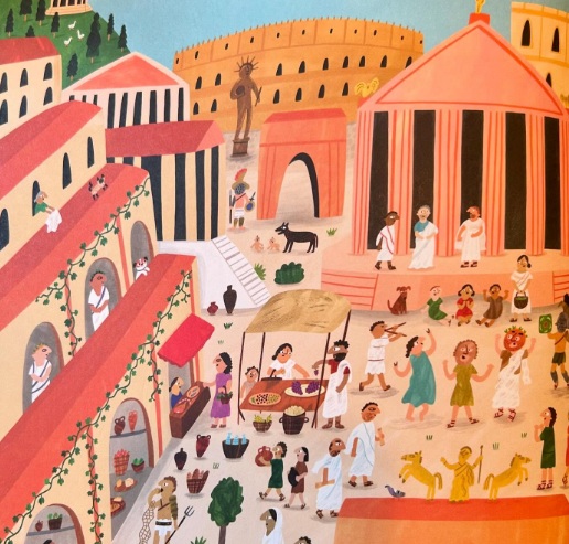 Ilustración de Busca y encuentra en la historia