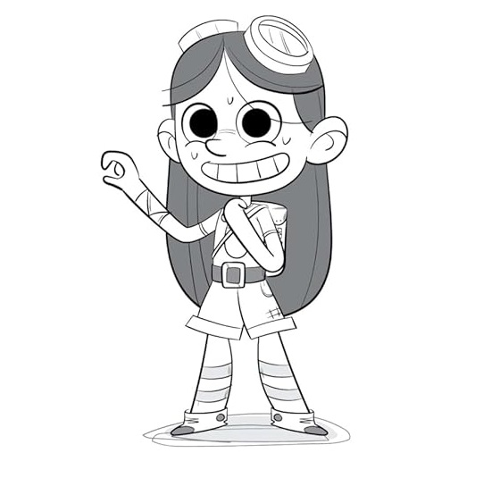 Ilustración de SAFIRA SPARKS y los CAZADORES de MONSTRUOS