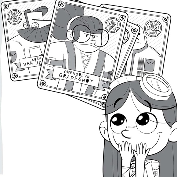 Ilustración de SAFIRA SPARKS y los CAZADORES de MONSTRUOS